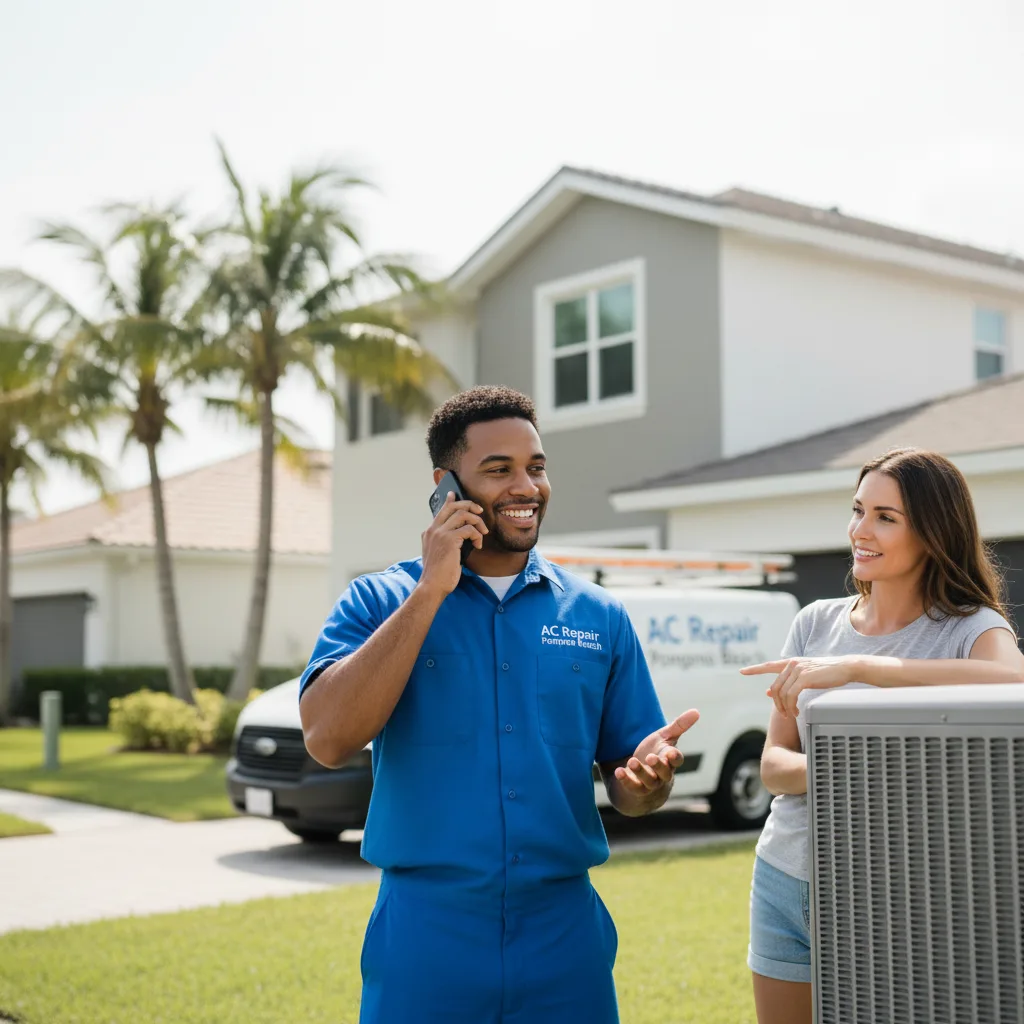 AC Repair Pompano Beach customer support in Hagerhill